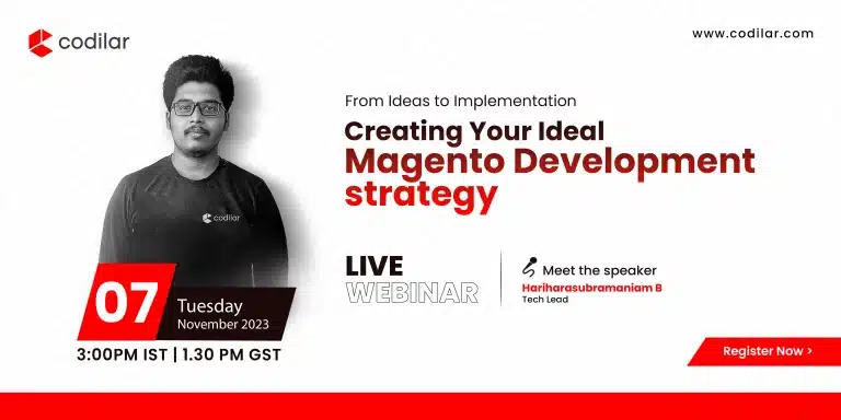 Live Webinar Creating Your Ideal Magento Development Strategy