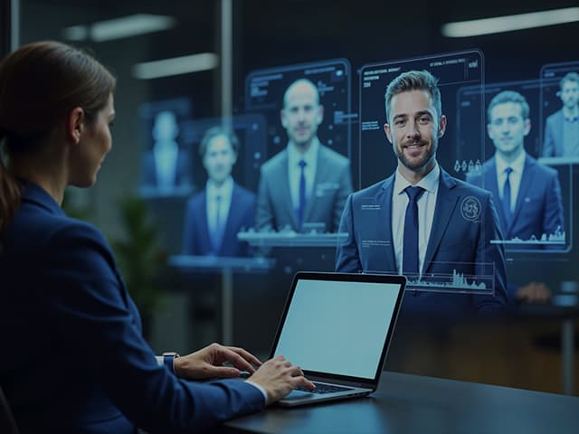 جلسة توضيحية مباشرة للندوة عبر الإنترنت تعرض ميزات المنصة