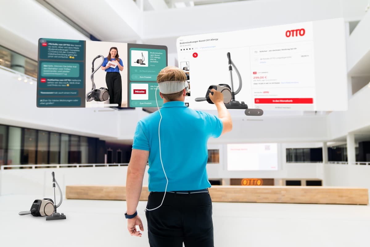 Apple-Vision Pro-OTTO-Live-Shopping