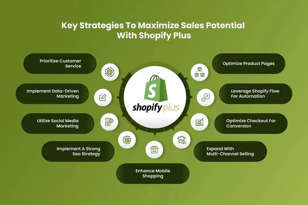 Key Strategies To Maximize Sales Potential With Shopify Plus