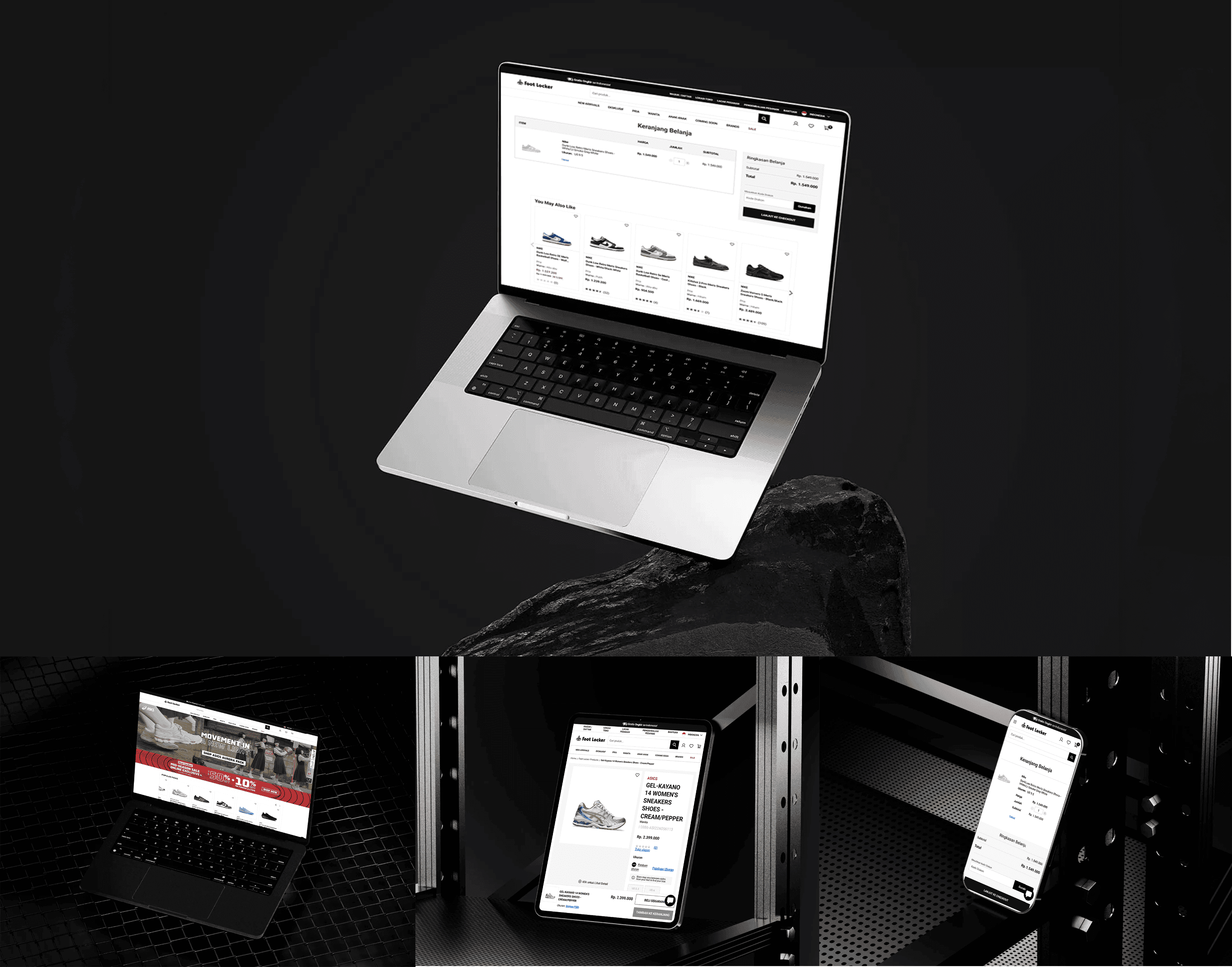 Foot Locker Mockup