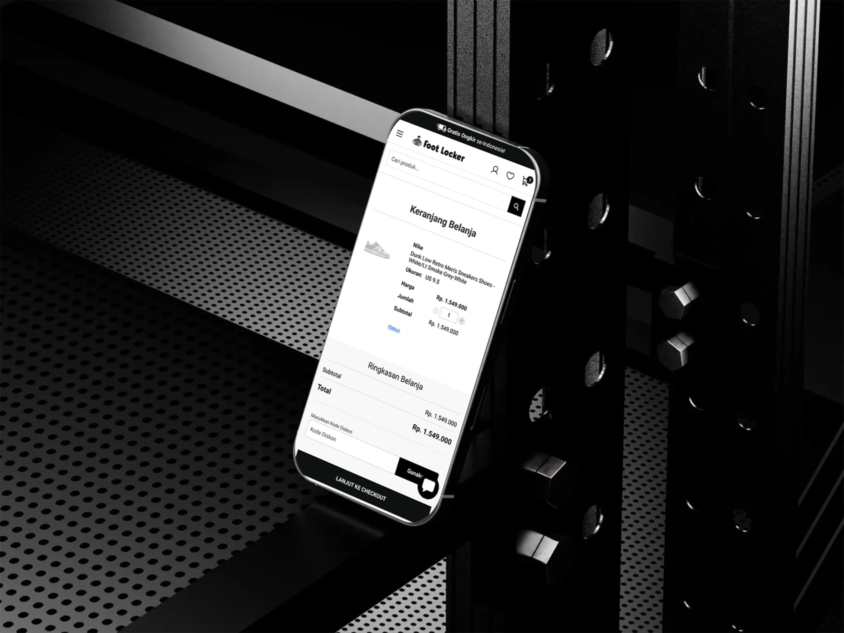 Foot Locker Mockup