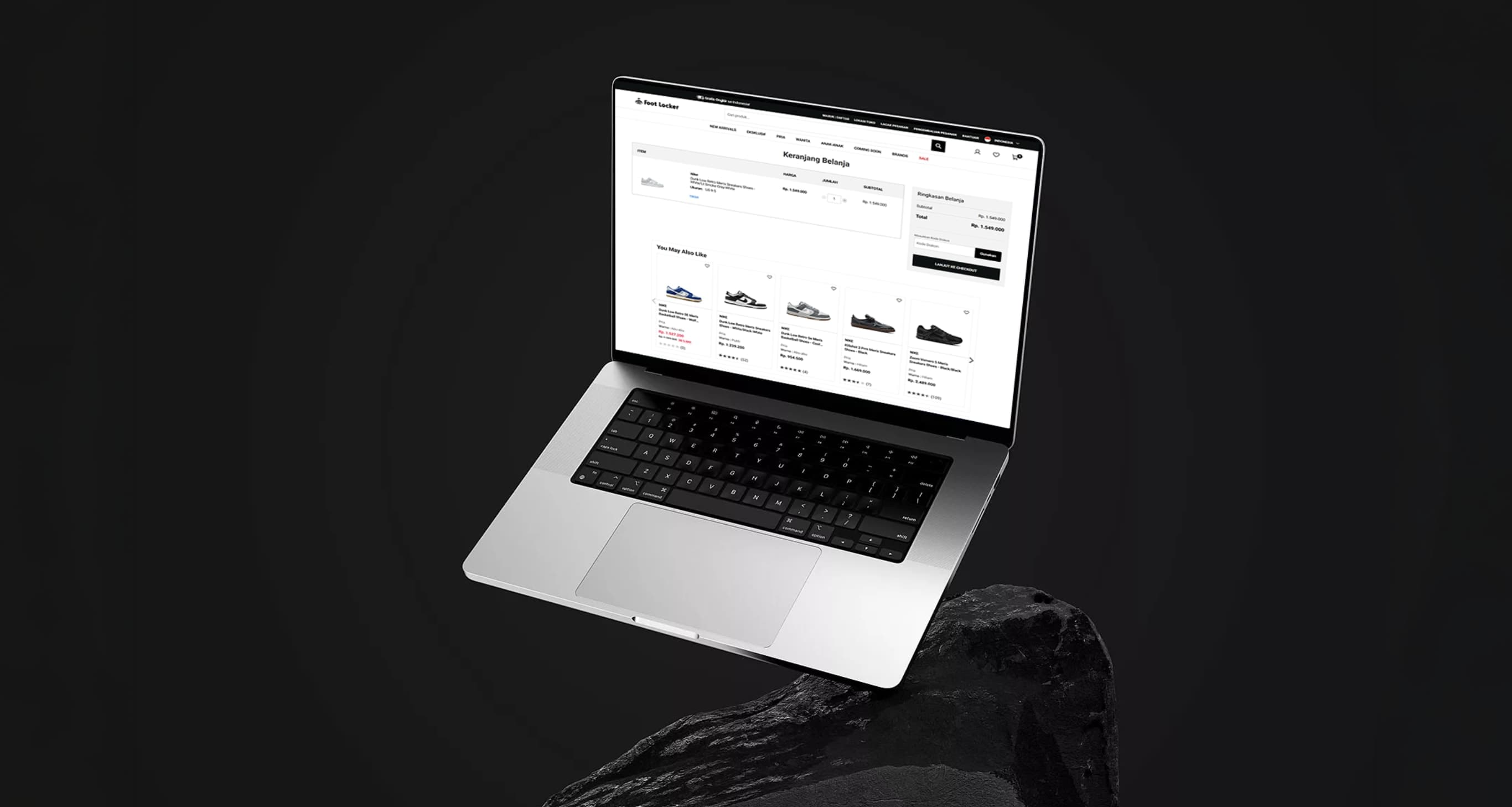 Foot Locker Mockup
