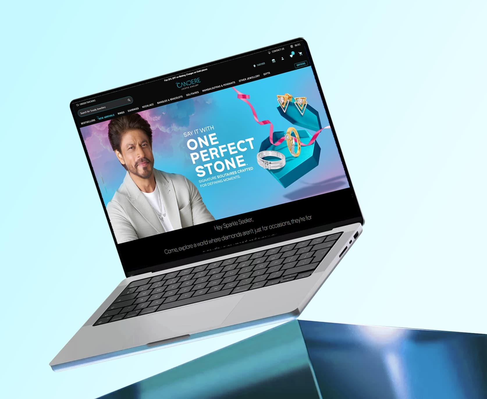Candere Mockup